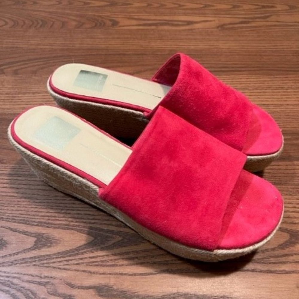 Dolce Vita Suede Flatform Sandal Size 8